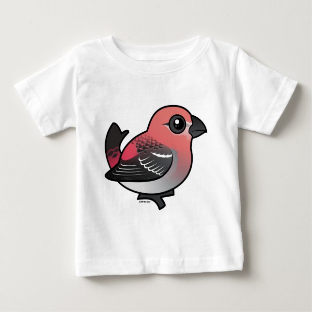 Pine Grosbeak Baby T-shirt (Vorderseite)