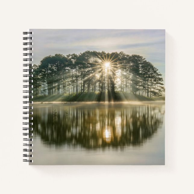 Pine Island Sunray Notizbuch (Vorderseite)