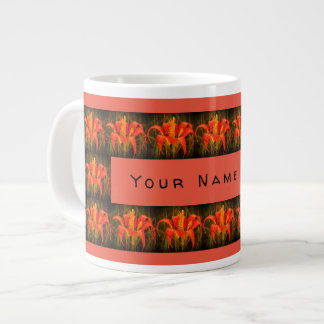 "Pine Lily" Personalisierter Spezialitäten-Mug Jumbo-Tasse