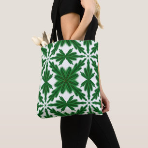 Pine Mandala-Schulter-Tasche (2 Größen)
