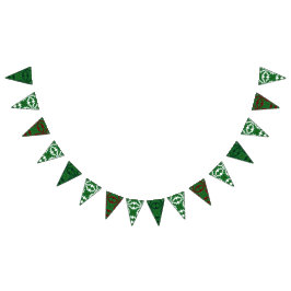 Pine Mandalases Triangle Bunting Banner