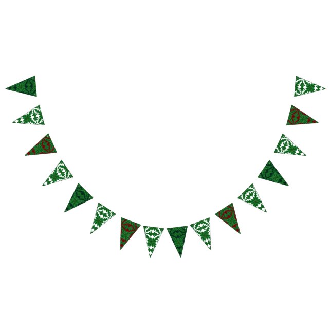 Pine Mandalases Triangle Bunting Banner (Alle)