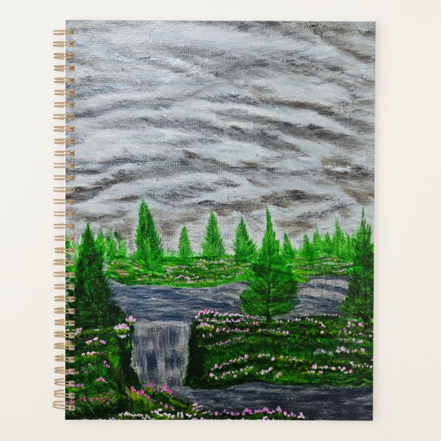 Pine Meadow Waterfall Plane Planer (Vorderseite)