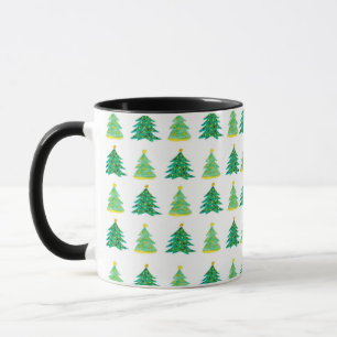Pine-Muster Tasse