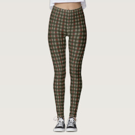 Pine Needle Kariert Leggings