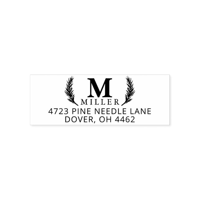 Pine Needle Lane Permastempel (Design)