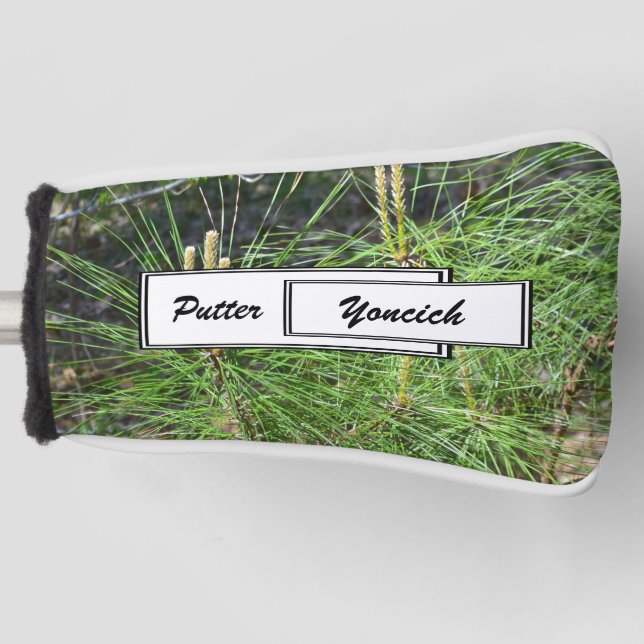 Pine Needles von Kenneth Yoncich Golf Headcover (Vorderseite)