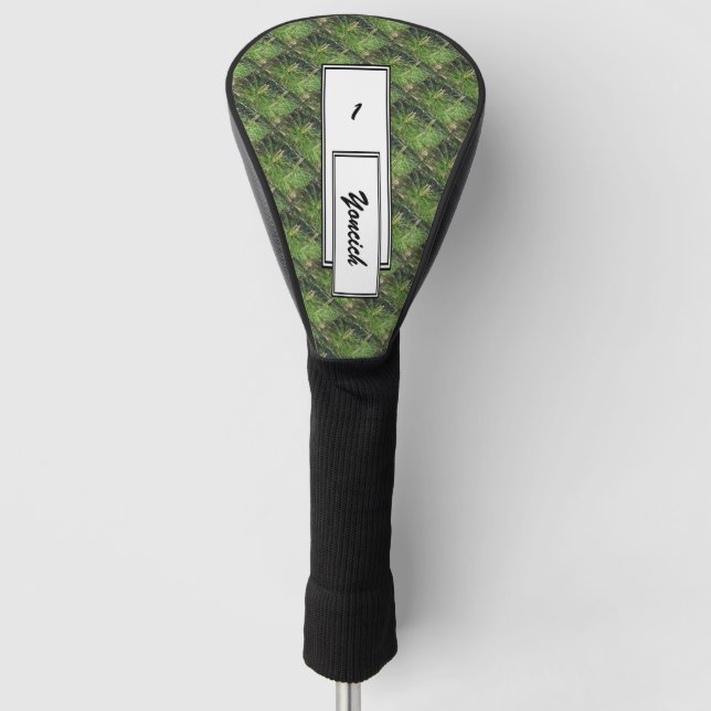 Pine Needles von Kenneth Yoncich Golf Headcover (Vorderseite)