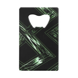 Pine Pattern in Perspektive Geldbeutel Flaschenöffner