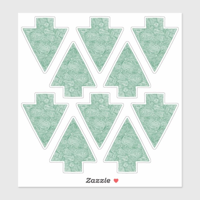 Pine Tree Aufkleber (Blatt)