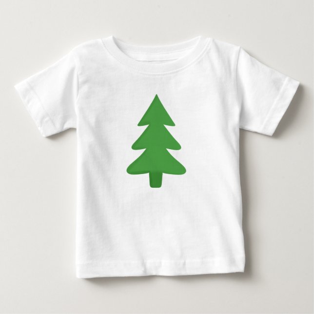 Pine Tree Baby T-shirt (Vorderseite)
