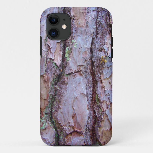 Pine Tree Bark iPhone SE+5/5S Fall Case-Mate iPhone Hülle (Rückseite)