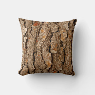 Pine Tree Bark Texture Kissen