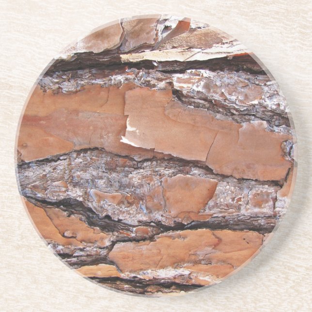 Pine Tree Bark Untersetzer (Vorne)