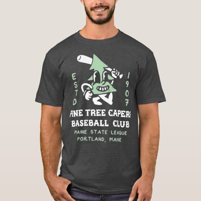 Pine Tree Capers - Portland, ME T-Shirt (Vorderseite)