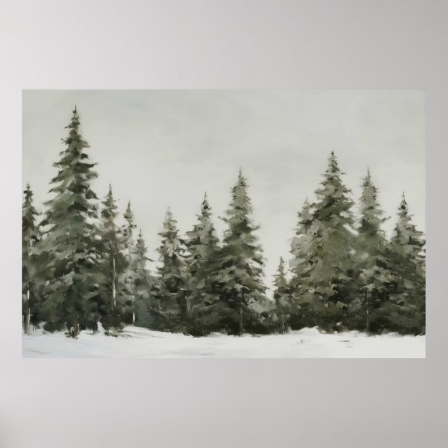Pine Tree Christmas Poster (Vorne)