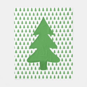Pine Tree Fleecedecke