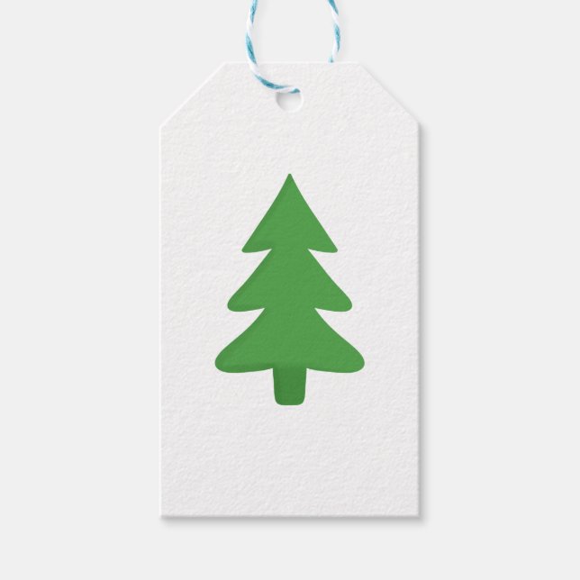 Pine Tree Geschenkanhänger (Vorderseite)