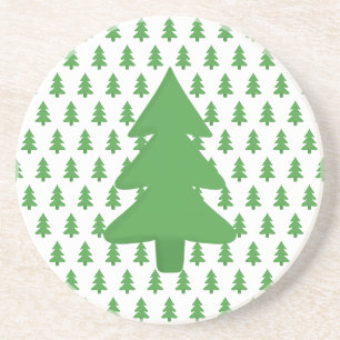 Pine Tree Getränkeuntersetzer