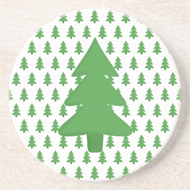 Pine Tree Getränkeuntersetzer (Vorne)