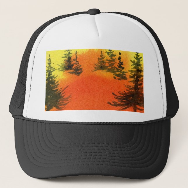 Pine Tree Hat Truckerkappe (Vorderseite)