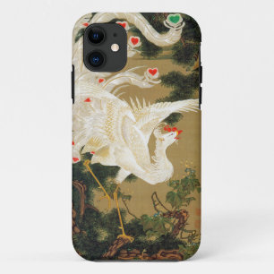 Pine Tree & Phoenix (Liebe Heart Phoenix), Jakuchu Case-Mate iPhone Hülle