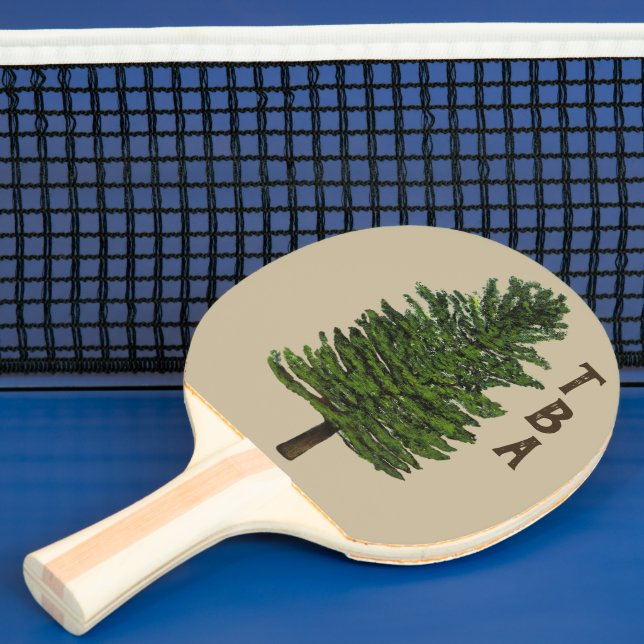 Pine Tree Ping Pong Paddle Tischtennis Schläger (InSitu)