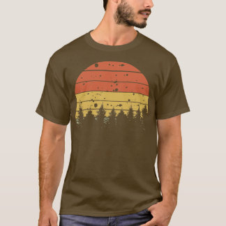 Pine Tree Retro Silhouette 4 T-Shirt