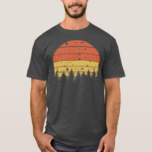 Pine Tree Retro Silhouette 4 T-Shirt