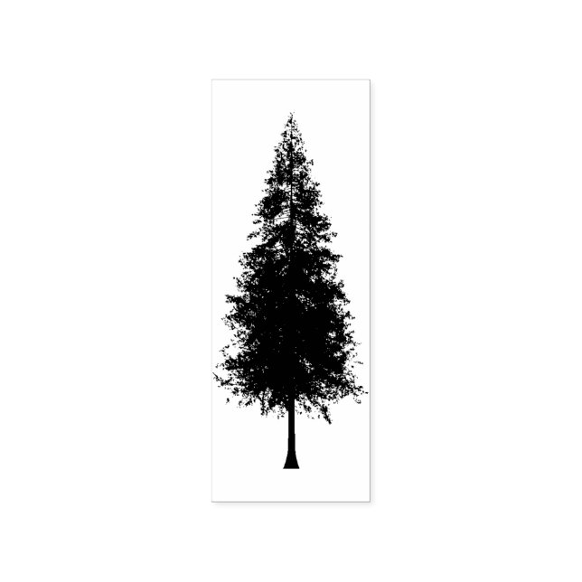 Pine Tree Rubber Briefmarke Gummistempel (Prägung)