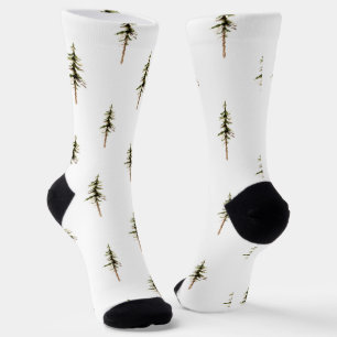 Pine Tree Socken
