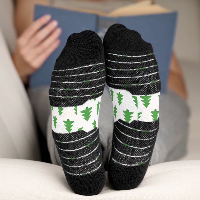 Pine Tree Socken (Unterseite)