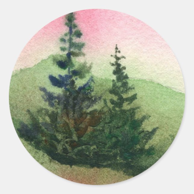 Pine Tree Sticker (Vorderseite)
