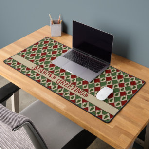 Pine Tree und Harlequin Desk Mat Schreibtischunterlage