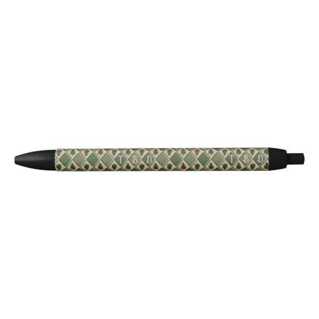 Pine Tree und Harlequin Pen Kugelschreiber (Vorderseite)