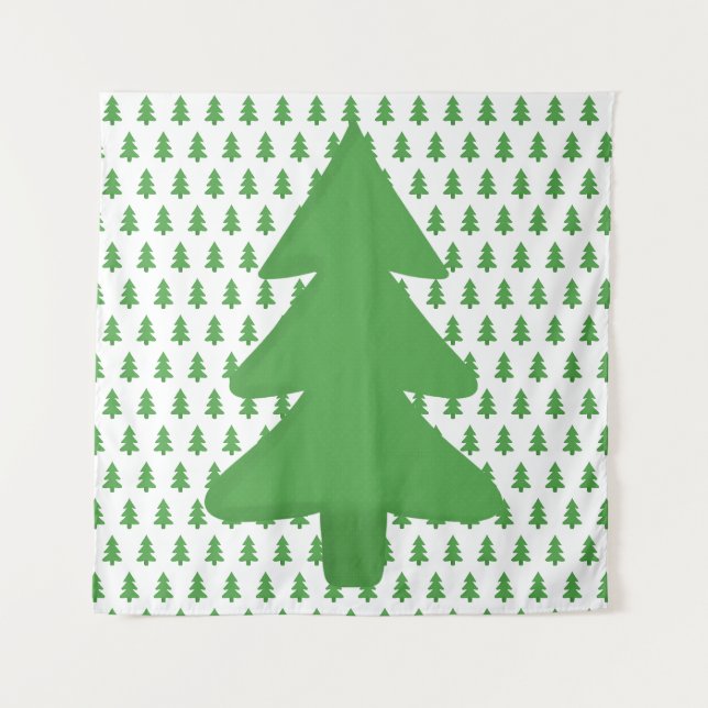 Pine Tree Wandteppich (Vorderseite)