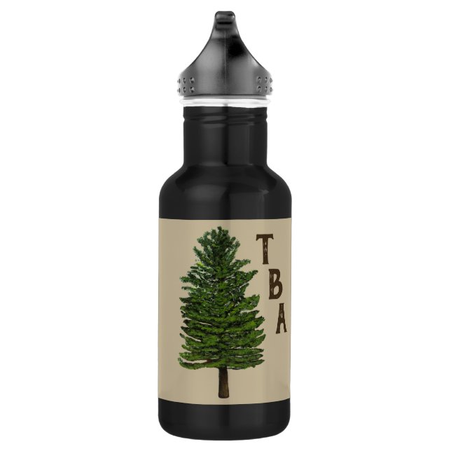Pine Tree Water Flasche Edelstahlflasche (Rechts)