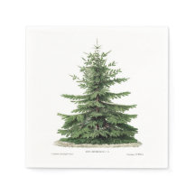 Pine Tree Weihnachtsfest Abendessen Party Napkins