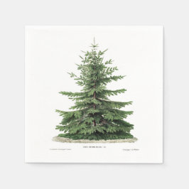 Pine Tree Weihnachtsfest Abendessen Party Napkins Serviette