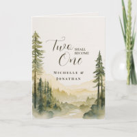 Pine Trees Christlich Bible Wedding Congratulation