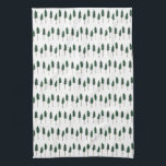 Pine Trees Forest Pattern Einfach Geschirrtuch<br><div class="desc">Dekorieren Sie Ihre Küche mit diesem coolen Kunsttuch. Macht ein großartiges Haus-Erwärmung,  Geburtstag oder Hochzeitsgeschenk! Sie können ihn anpassen und auch Text hinzufügen. Karo in meinem Shop für viel mehr Farben und Muster!</div>