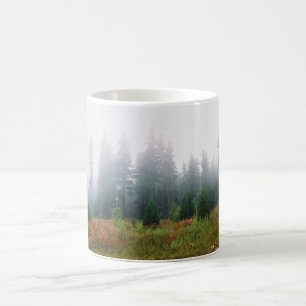 Pine Trees Forrest Foto Tasse