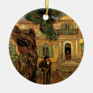 Pine Trees in Saint-Paul von Vincent van Gogh Keramikornament