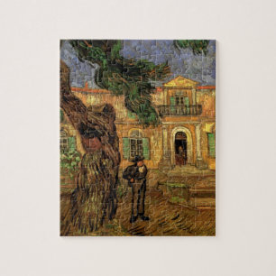 Pine Trees in Saint-Paul von Vincent van Gogh Puzzle