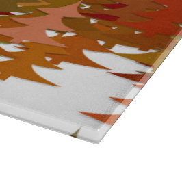 Pine Trees Schneidebrett