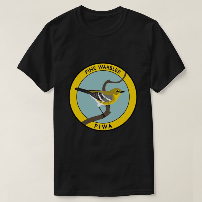 Pine Warbler Classic T - Shirt (Design vorne)