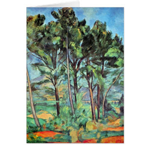 Pine with Viaduct by Paul Cezanne, Vintag Art