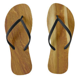 Pine Wood II Imitate Holzgewebe Flip Flops
