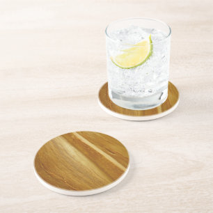 Pine Wood II Imitate Holzgewebe Getränkeuntersetzer