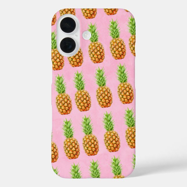 Pineapple cool pattern  Case-Mate iPhone hülle (Rückseite)